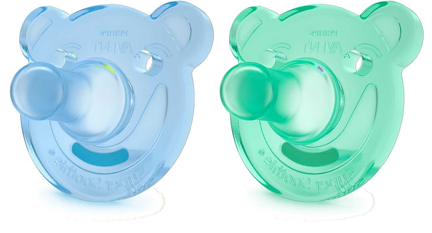 Philips Avent Soothie Sil 3m+ Boy 2pcs