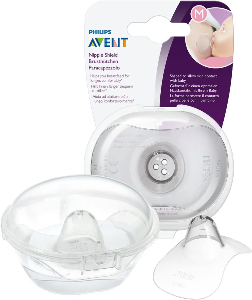 Avent Nipple Shields to Support 2pcs Pack Medium