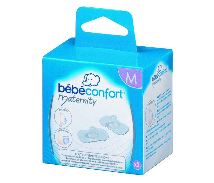 Bebeconfort Silicone Nipple Shields Set Of 2 Medium