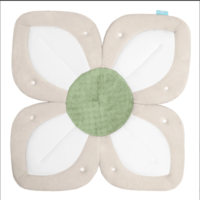 Blooming Bath Lotus with Snaps Cream White Olive