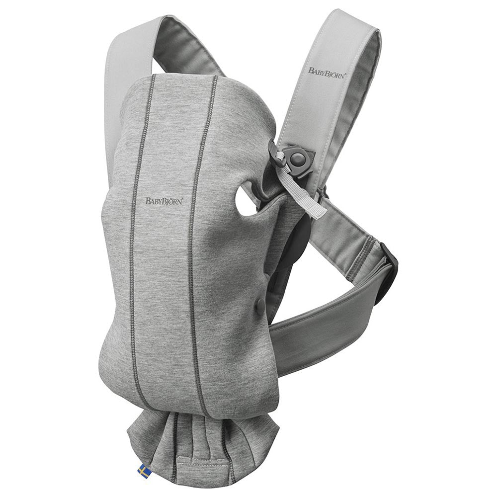 BABYBJORN  Baby Carrier Mini, Light grey, 3D Jersey