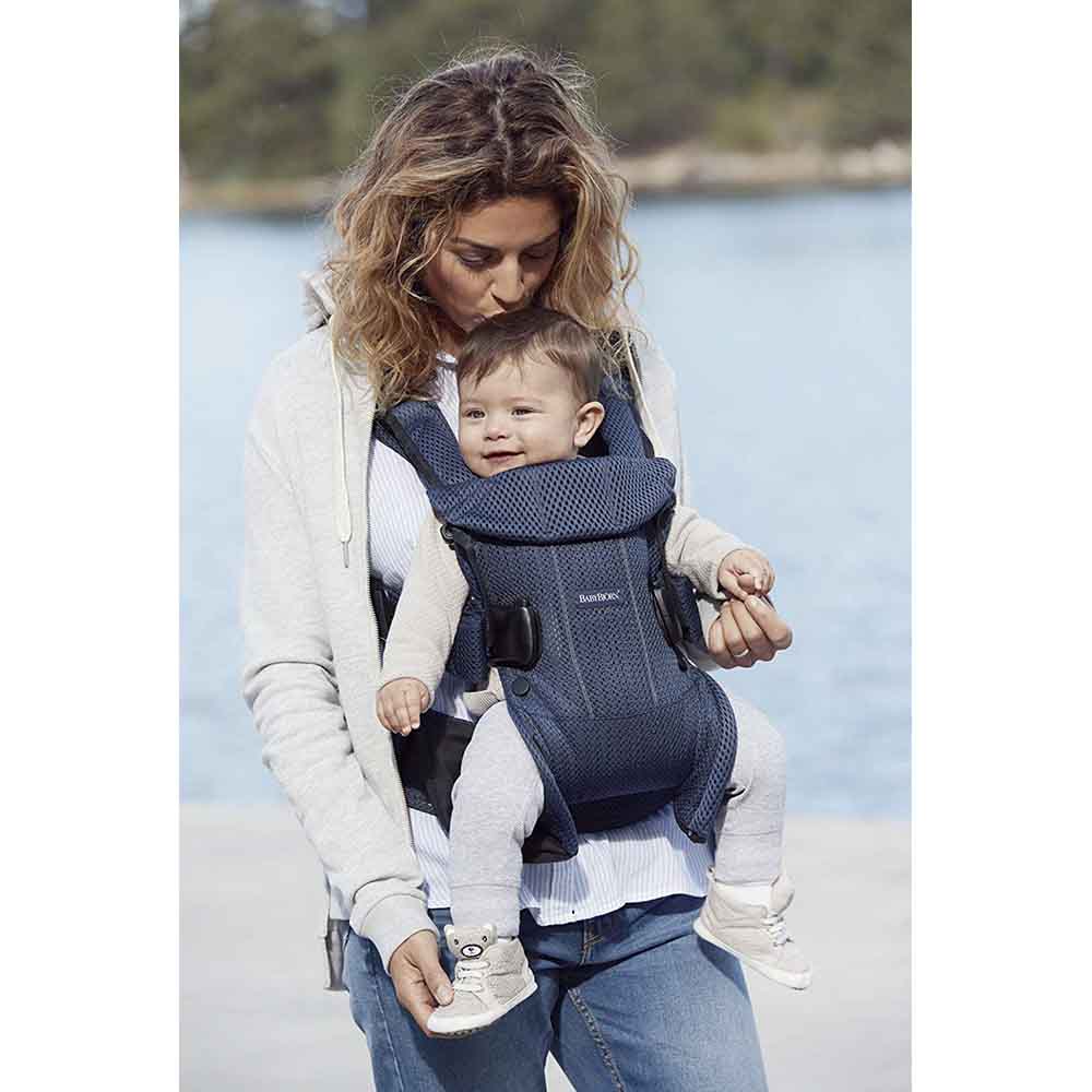BABYBJORN  Baby Carrier Move, Navy blue, 3D Mesh