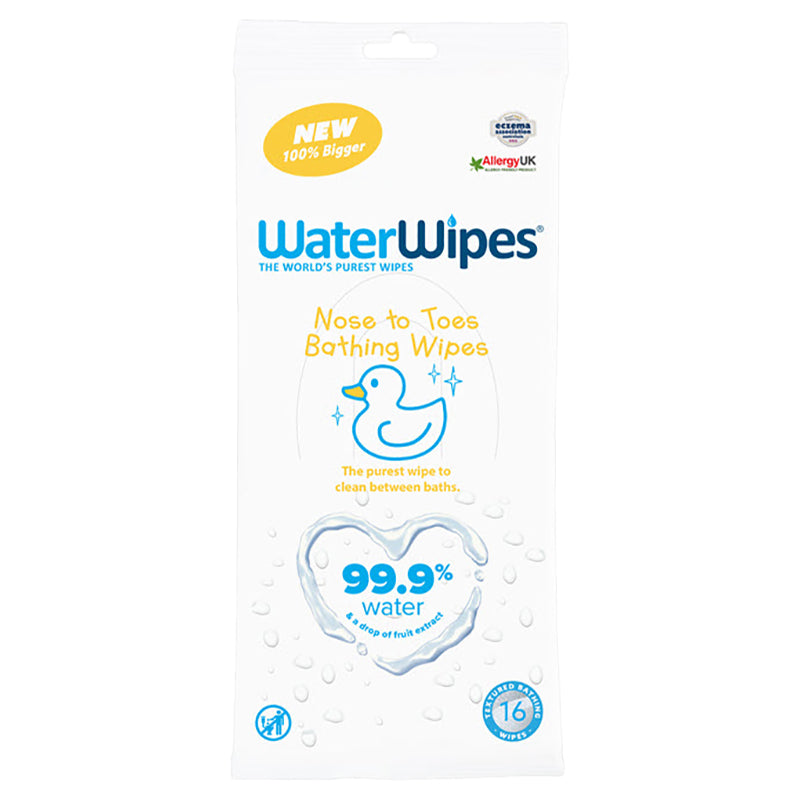 Water Wipes Nose To Toes Bathing Wipes