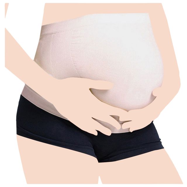 Blooming Blossom Abdominal Maternity Support Belt Beige