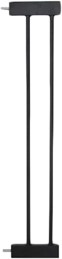 Baby Safe Wooden Safety Gate 14cm Black Extension - Natural Wood