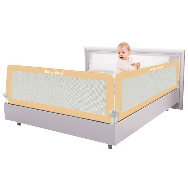 Baby Safe Safety Bed Rail Khaki