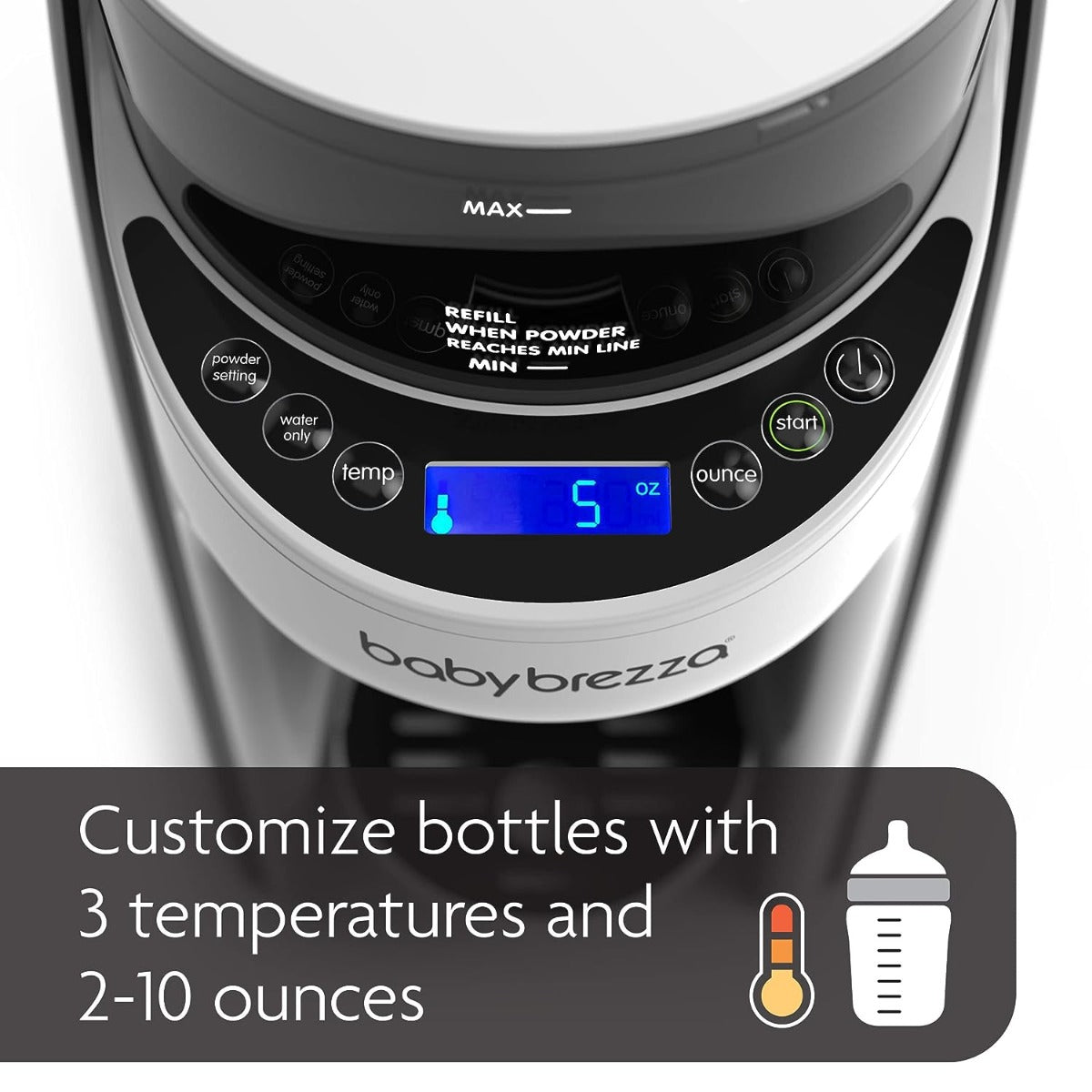 ماكينة توزيع الحليب الصناعي Baby Brezza Formula Pro Advanced