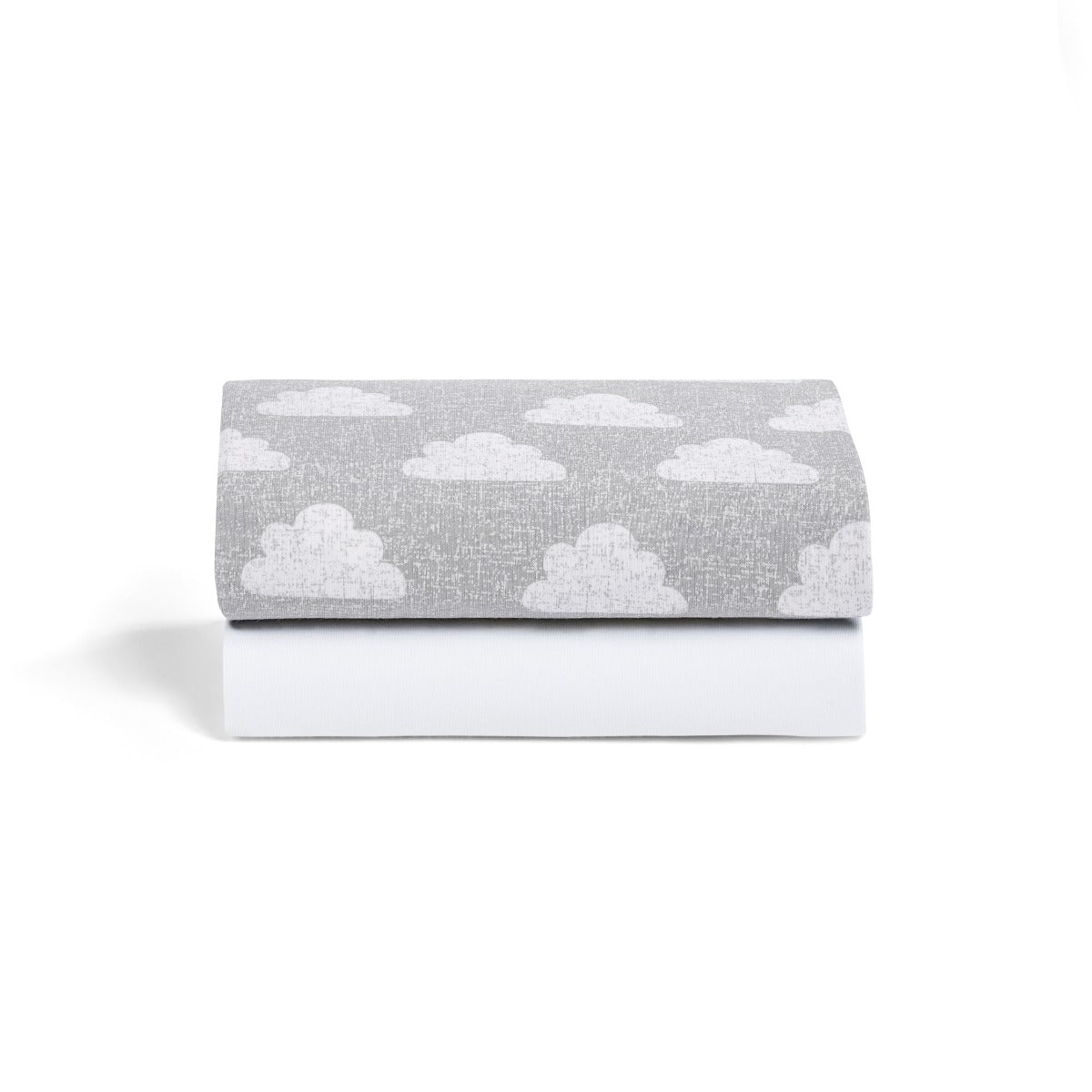 Snuz 2 Pack Crib Fitted Sheets Cloud Nine