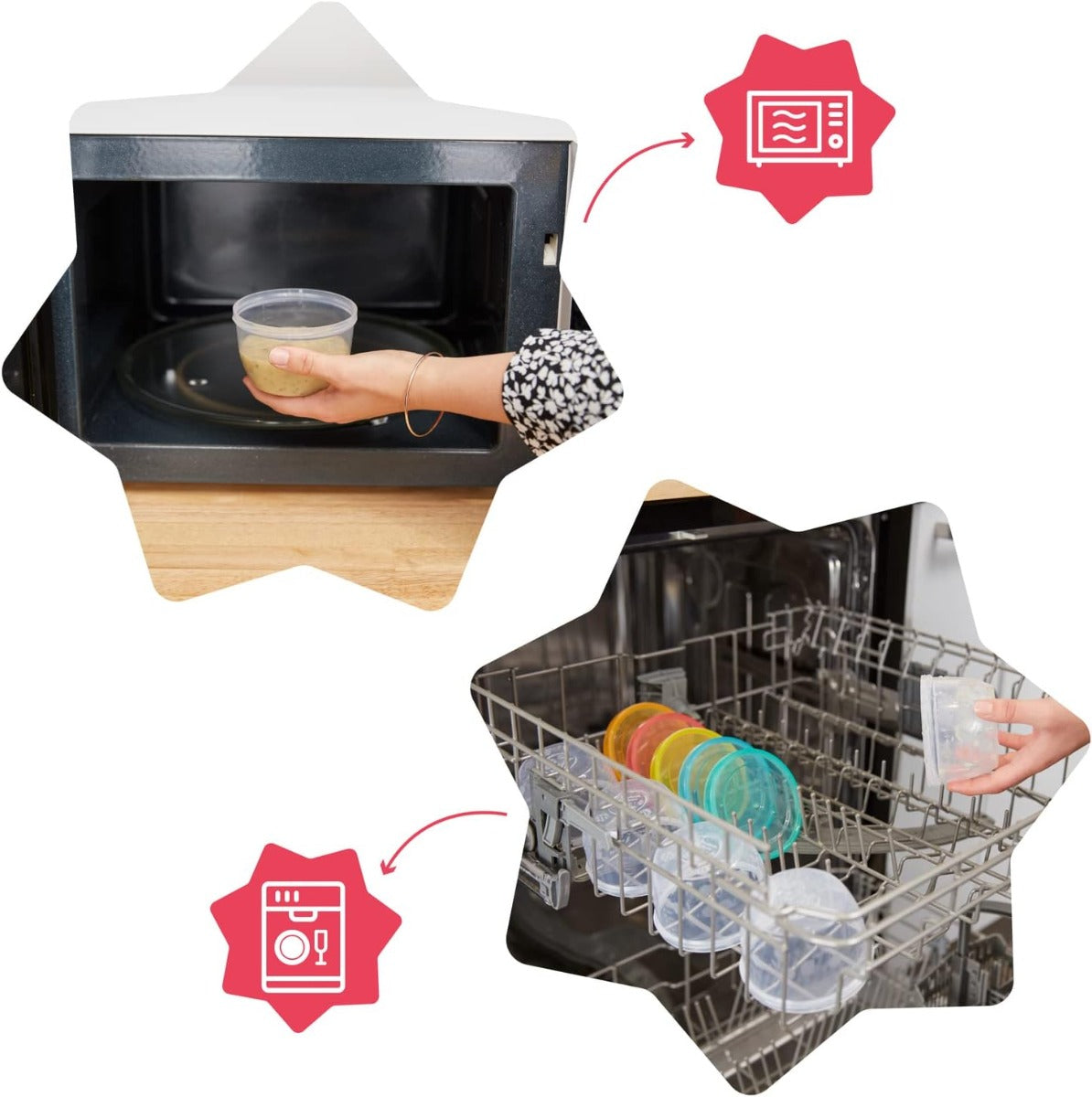 Badabulle Set of 12 Badabowls 250ml Food Storage