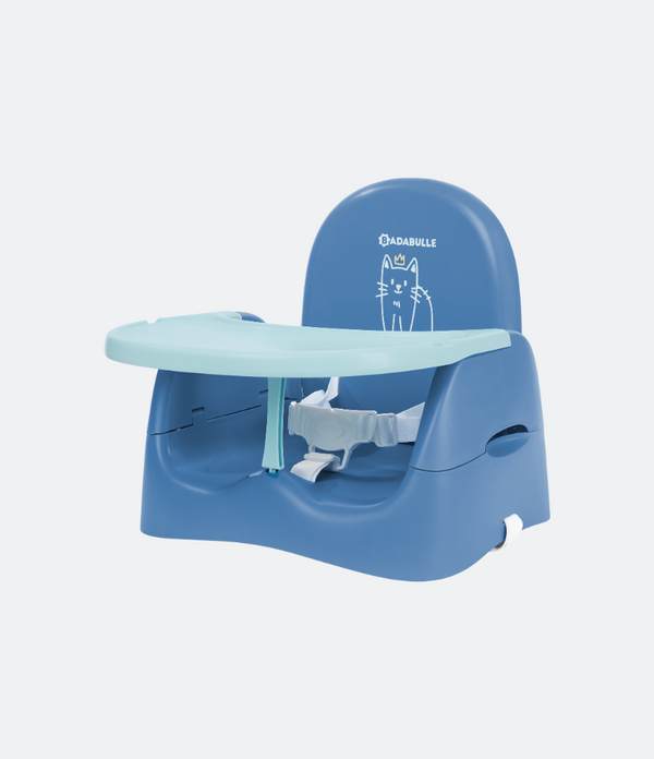 Badabulle Booster Seat Plastic Blue Cat