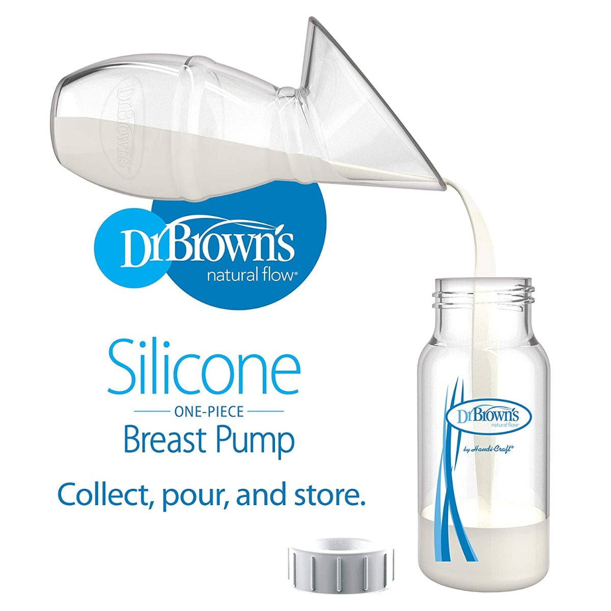 Dr Browns Silicone Hands Free One Piece Breast Pump