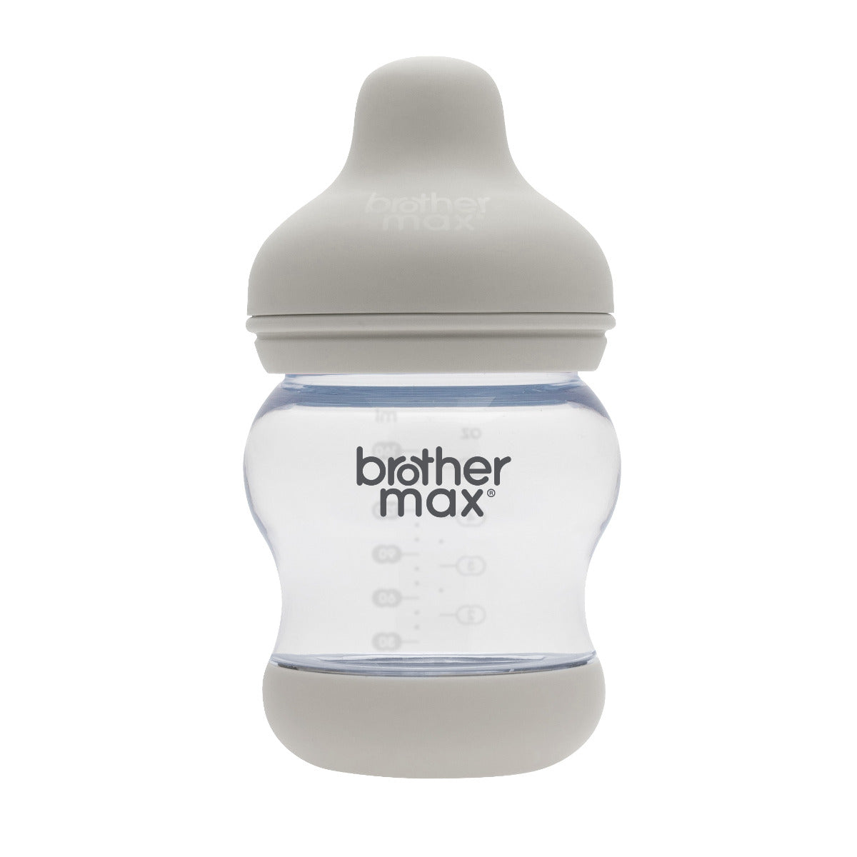 Brother Max Anti-colic Feeding Bottle 160ml/5oz S Teat Color Grey