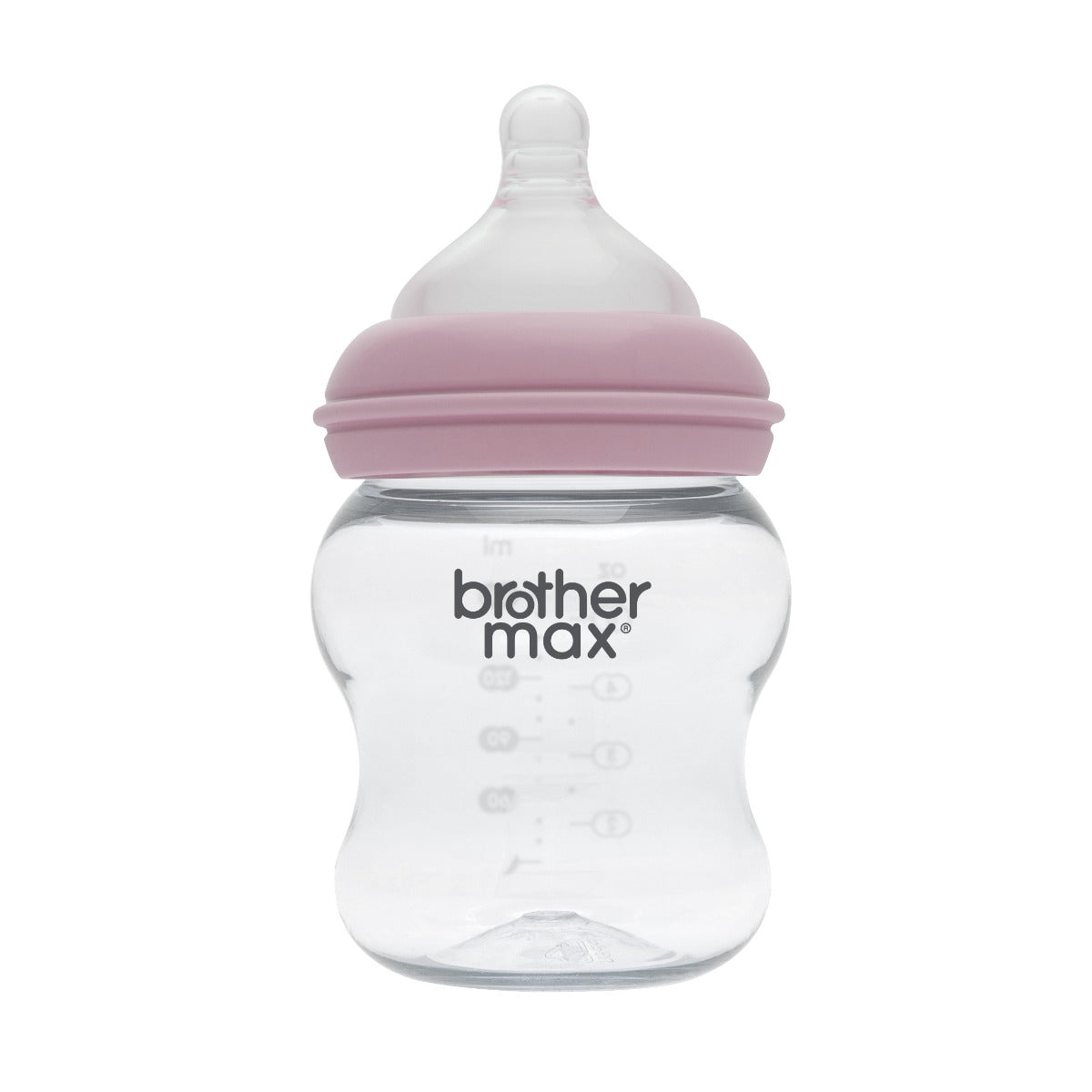 Brother Max Extra Wide Neck Feeding Bottle 160ml/5oz S Teat Color Pink