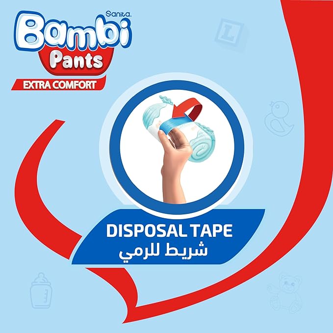 Bambi Diaper Pants Size 6 XXL Jumbo Pack 40 Diapers