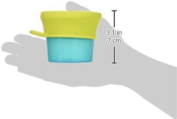 Boon Snug Snack Containers With Stretchy Silicone Lids  Girl