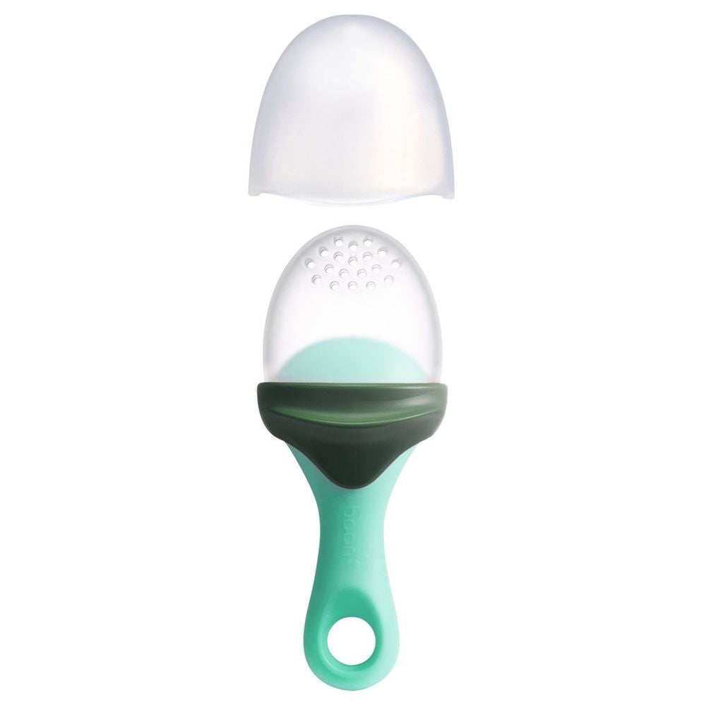 Boon Pulp Silicone Feeder Green Grey