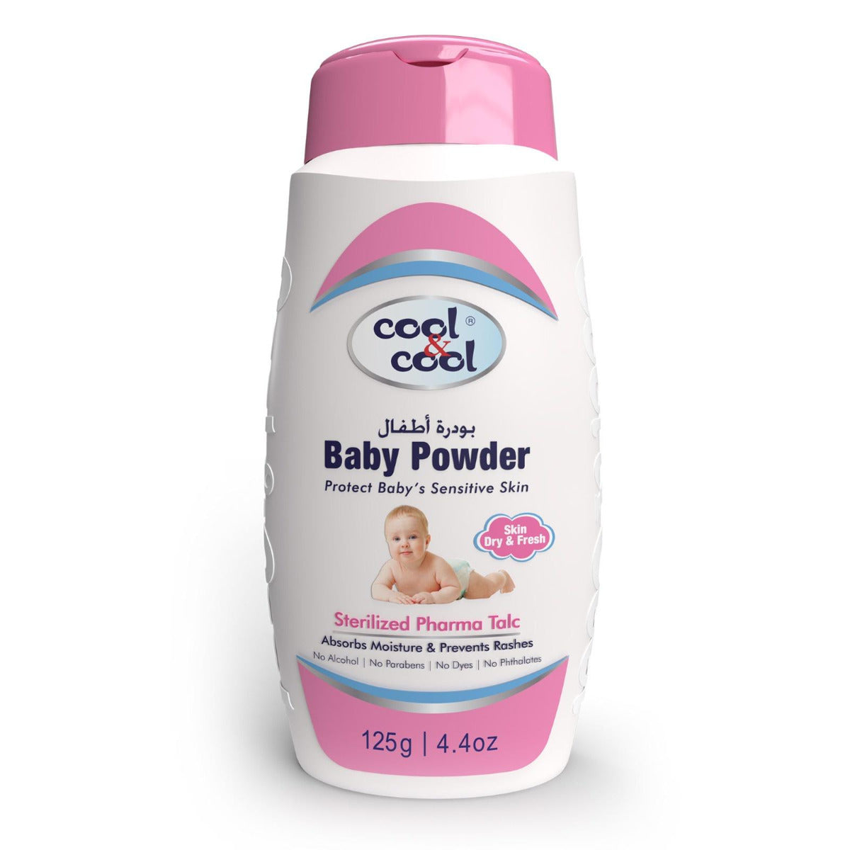 Cool & Cool Baby Powder Sterilized 125gm