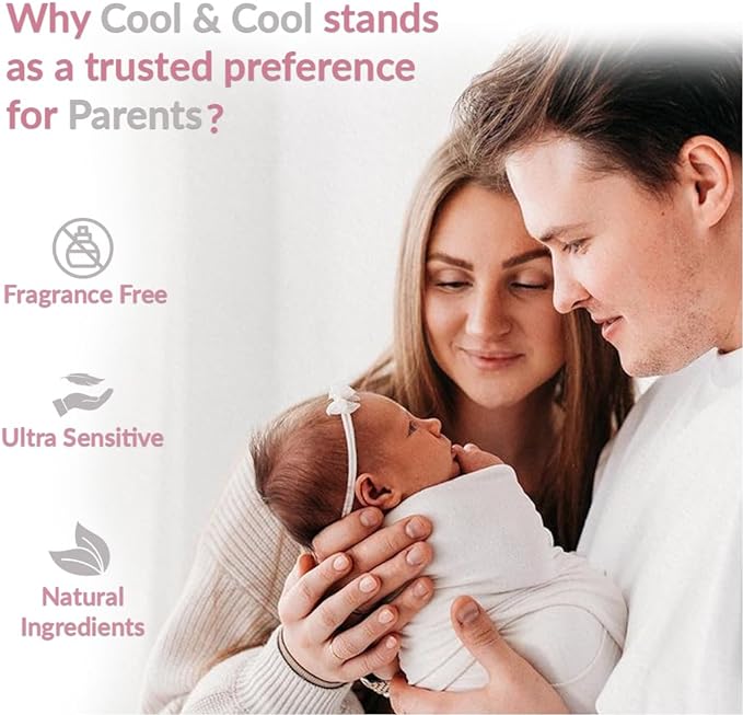 Cool & Cool Baby Water Wipes 64