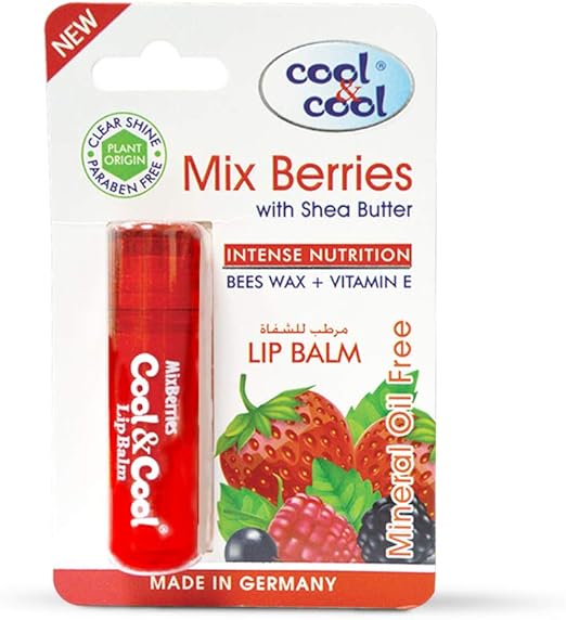 Cool & Cool Lip Balm Mix Berries