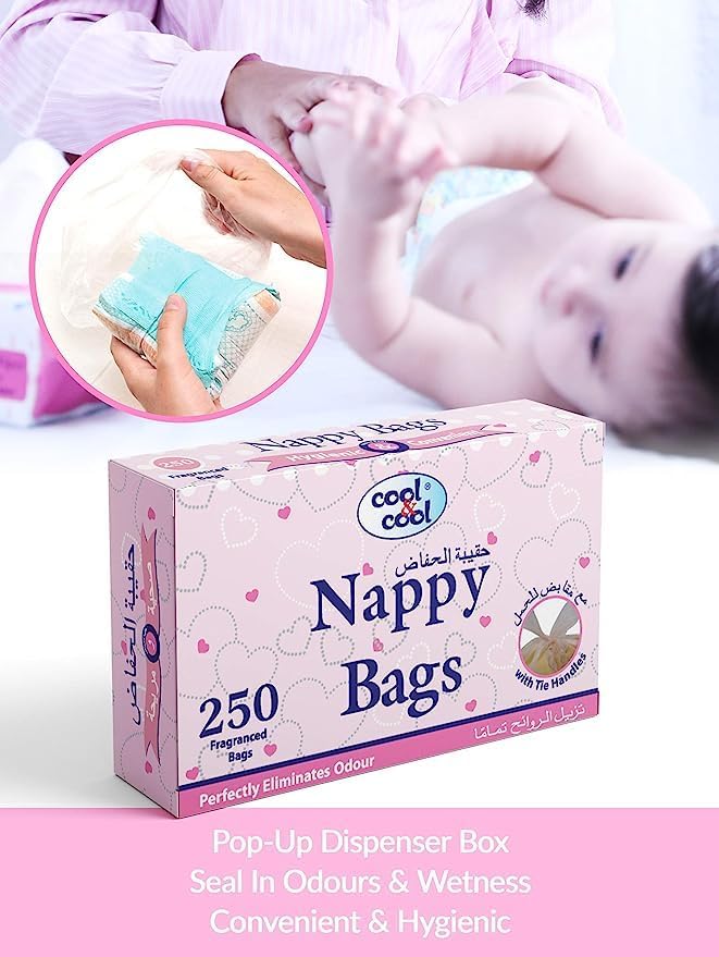 Cool & Cool Nappy Bags 250 Pcs