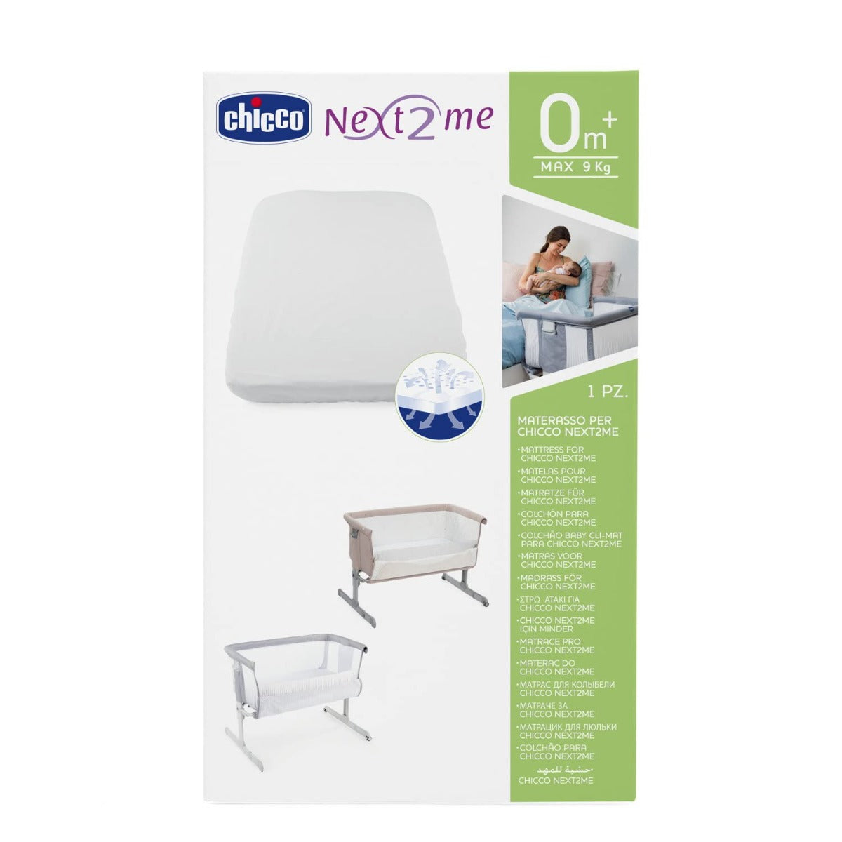 Chicco Mattress For Next2Me Magic Standard White