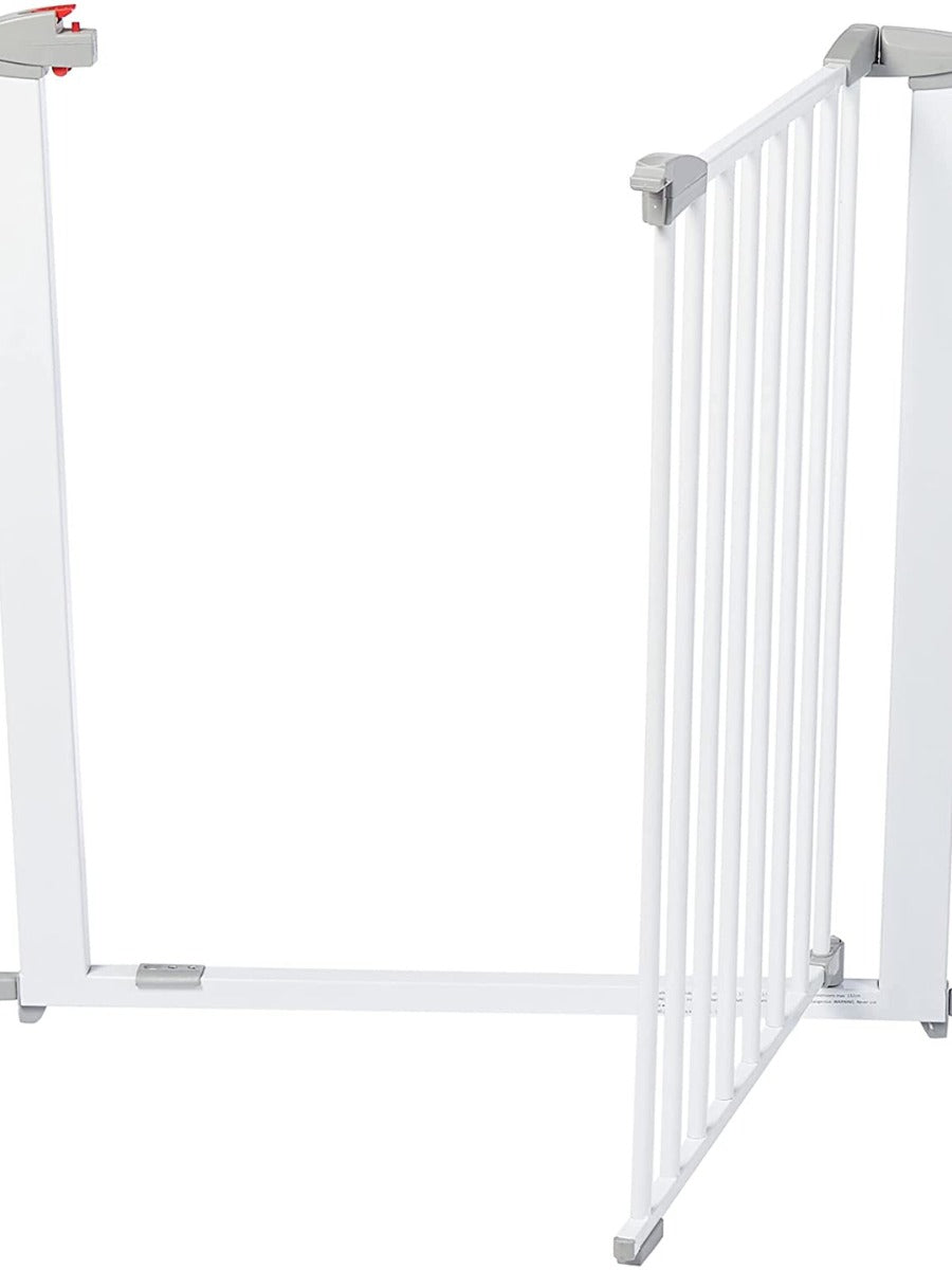 Buy Clippasafe Swing Shut Extendable Gate  73 96Cm Metal White | Yallatoys.com