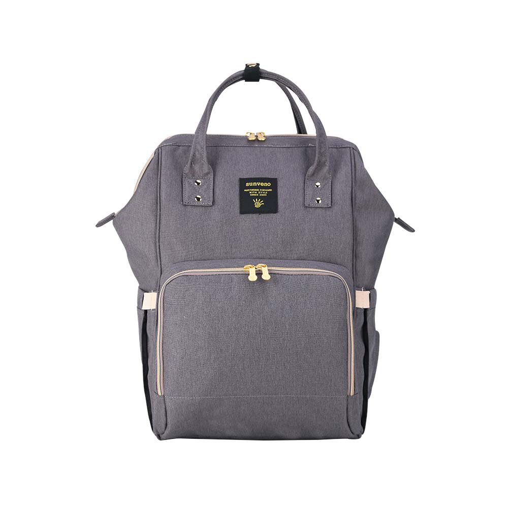 Teknum  Feather Lite  A1 Story Grey + Sunveno Diaper Bag Black & Hooks