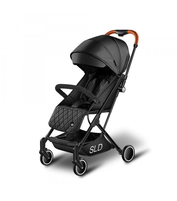 Teknum  Travel Lite Stroller Black And  Sunveno Unicorn Diaper Bag And Clutch Combo