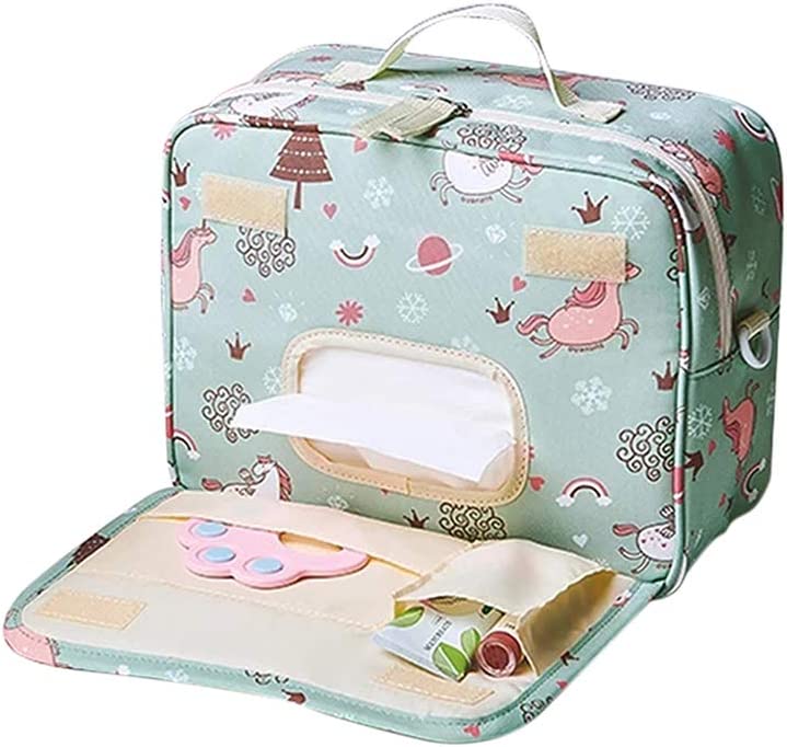 Teknum  Travel Lite Stroller Khaki And  Sunveno Green Dream Diaper Bag And Clutch Combo