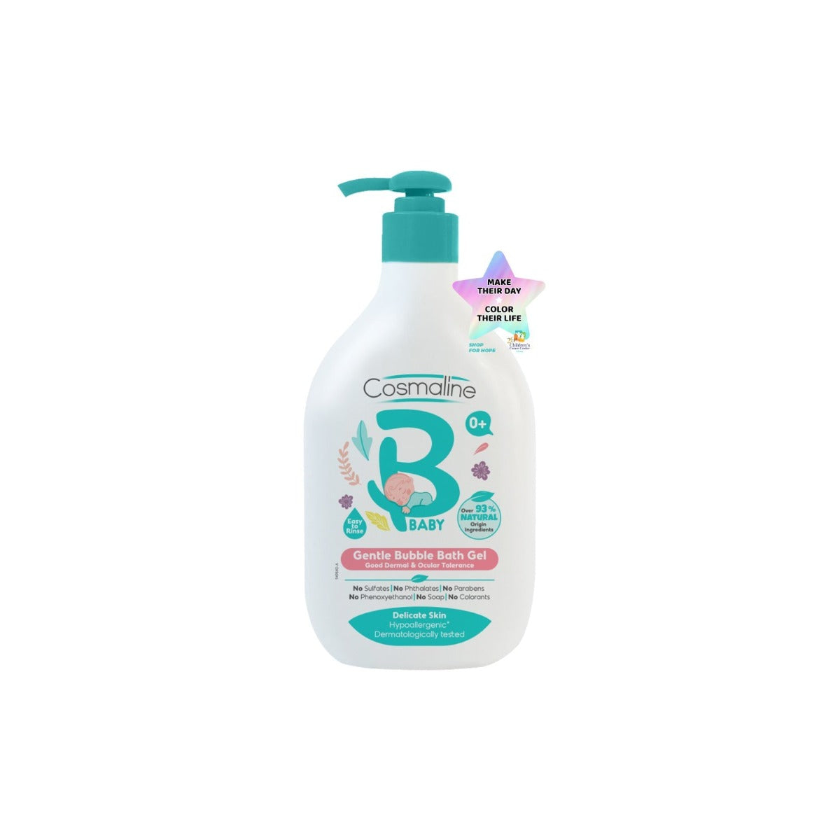 Cosmaline Baby Gentle Bubble Bath Gel 500ml