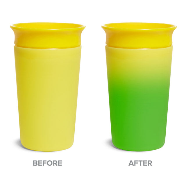 Munchkin Miracle 360 Color Changing Cup 9oz 1pcs Yellow
