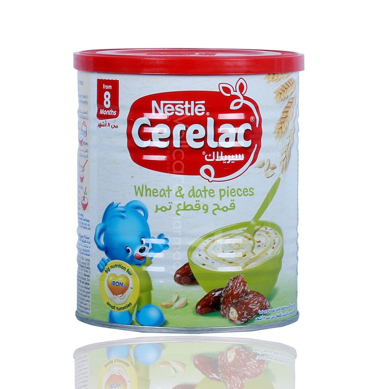 Nestle Cerelac Wheat Dates & Piecs 400gm