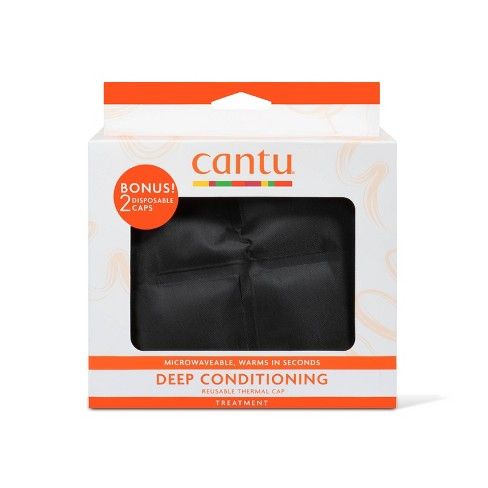 Cantu Deep Conditioning Heat Activated Treatment Hair Cap 2pcs