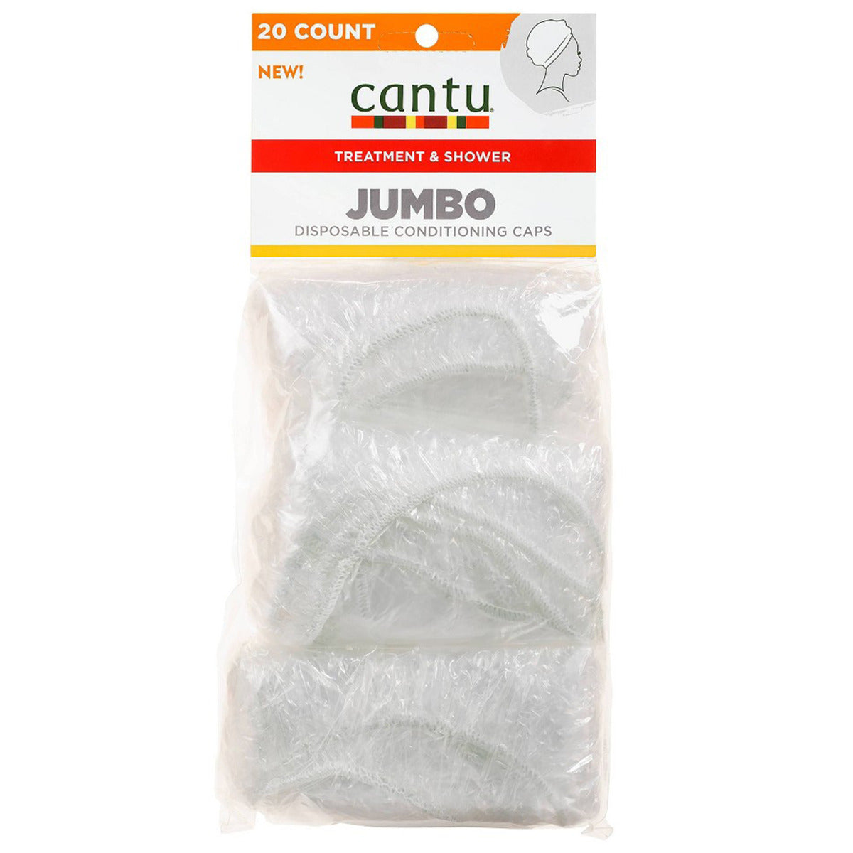 Cantu Jumbo Disposable Conditioning Caps 20pcs