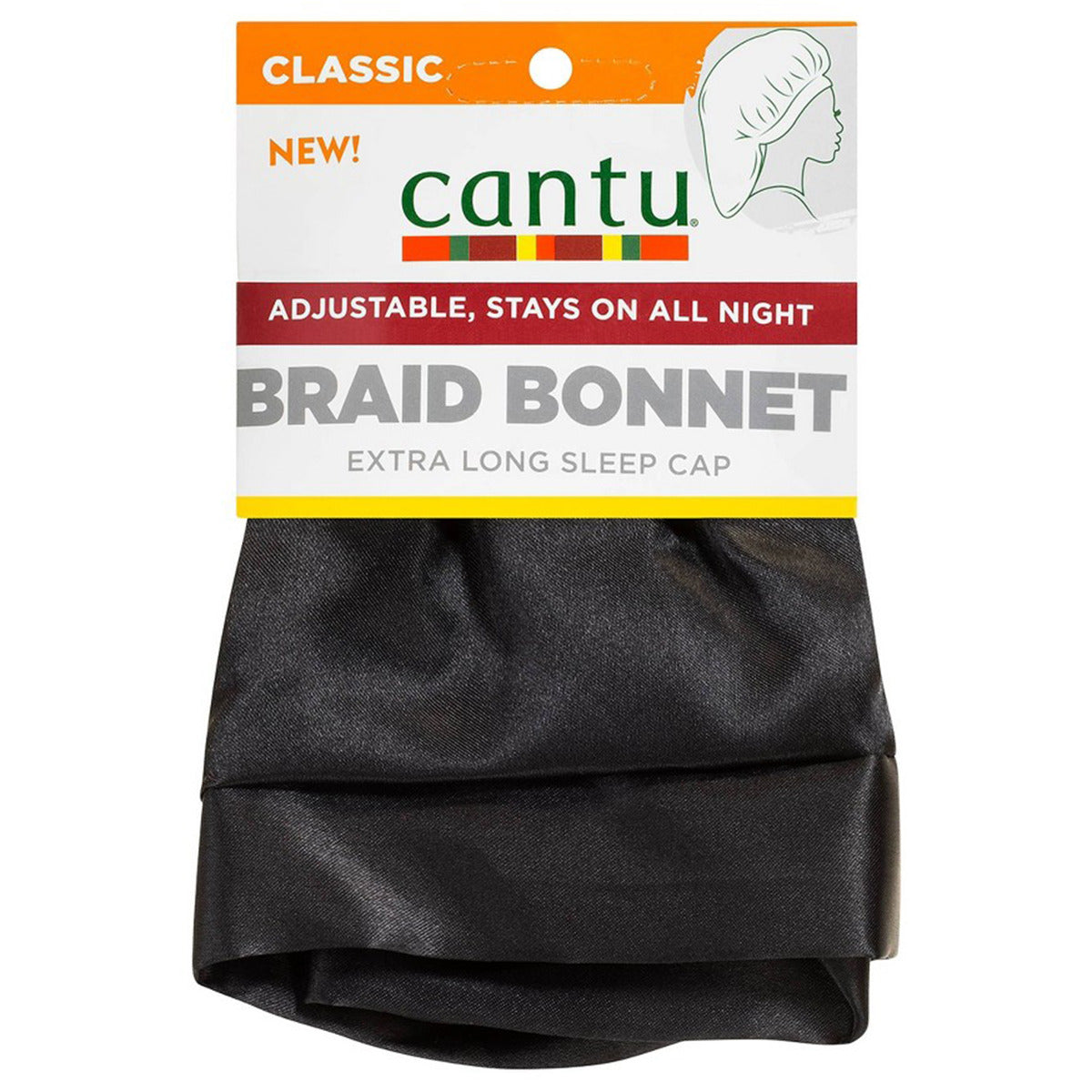 Cantu Braid Bonnet Classic Sleep Cap