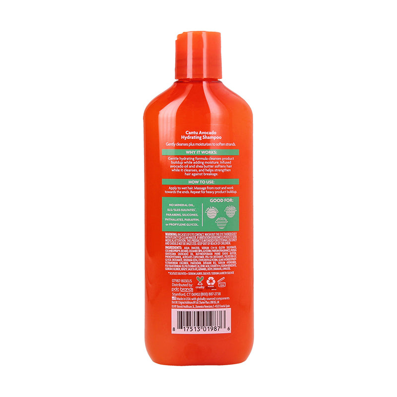 Cantu Avocado Hydrating Shampoo Sulfate Free 400ml
