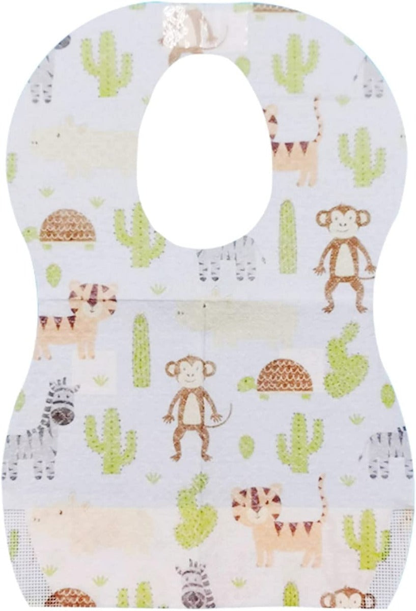 Star Babies Disposable Bibs Pack Of 15 Animals