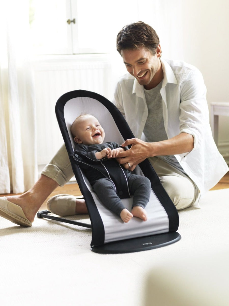 BABYBJORN  Bouncer Balance Soft Beige/Grey, Cotton/Jersey