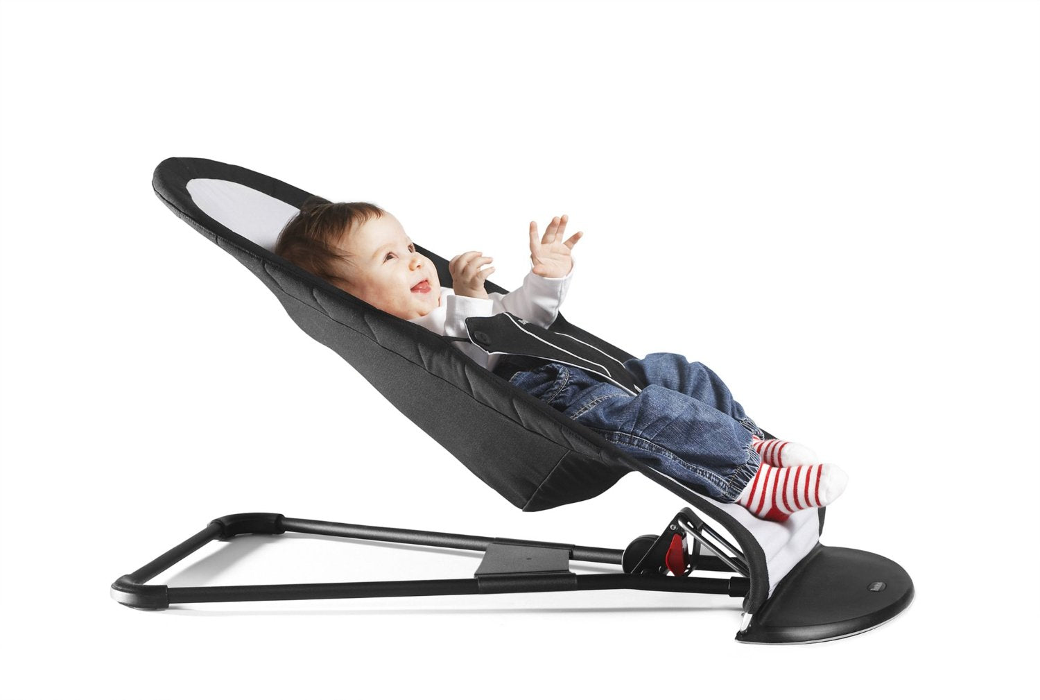 BABYBJORN  Bouncer Balance Soft Beige/Grey, Cotton/Jersey