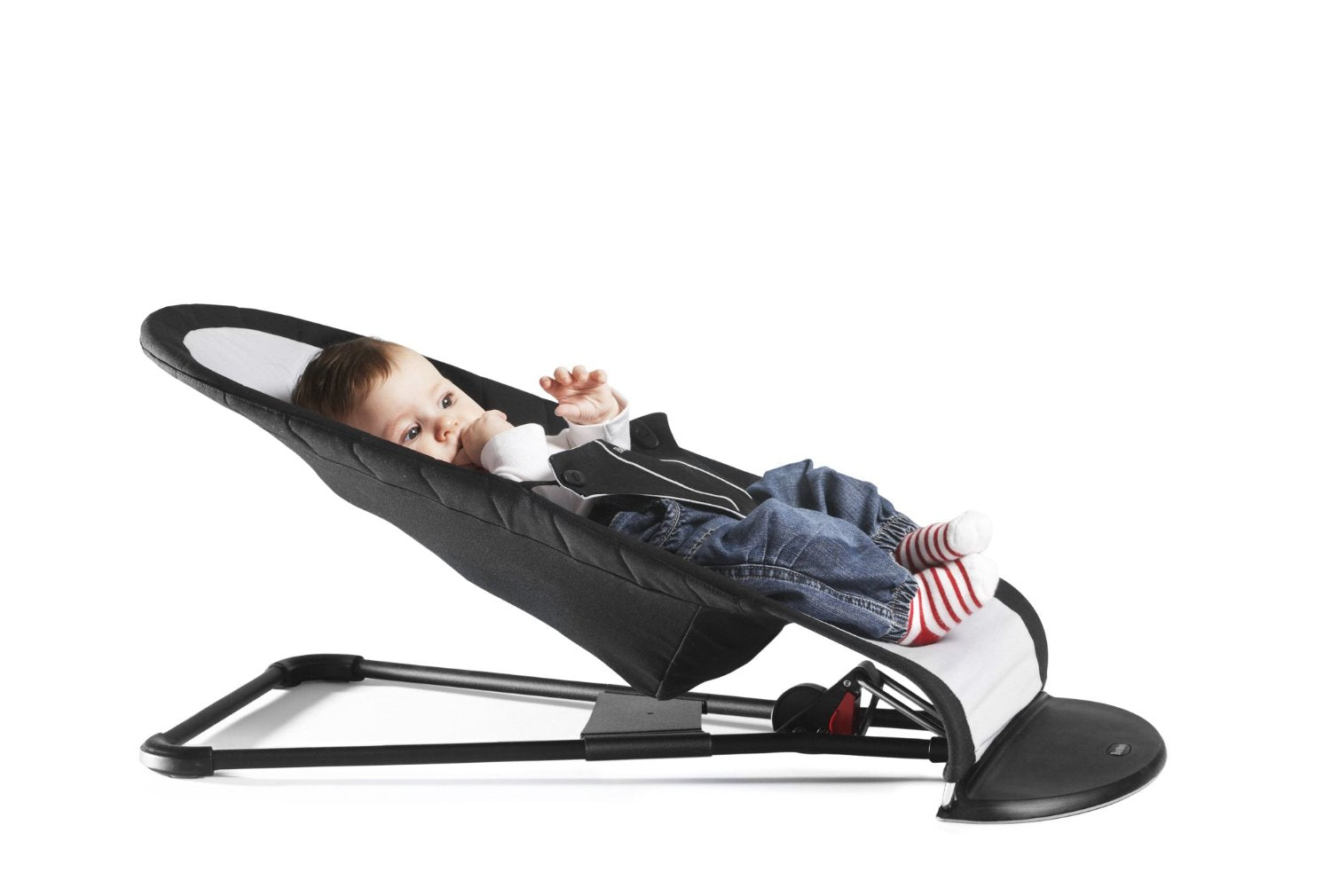 BABYBJORN  Bouncer Balance Soft Beige/Grey, Cotton/Jersey