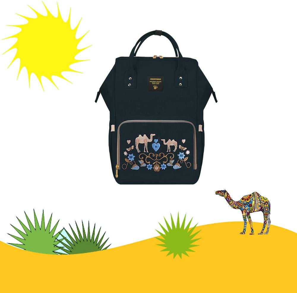 Sunveno Sunveno Camel Print  Gulf Edition With Usb Black