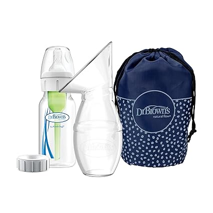 Dr Browns Silicone Hands Free One Piece Breast Pump With Anti Colic Options