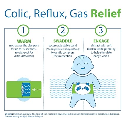 Dr Browns Infant Gripebelt for Colic Relief Panda