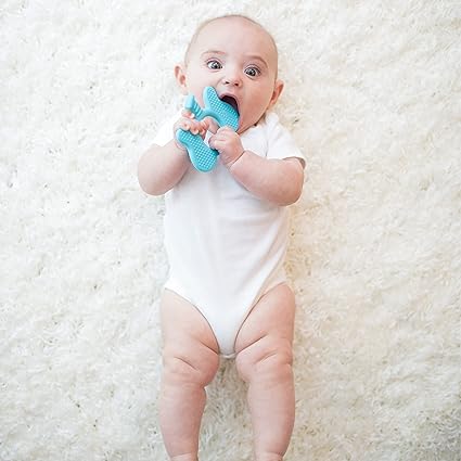 Dr Browns Flexees Friends Elephant Teether Blue