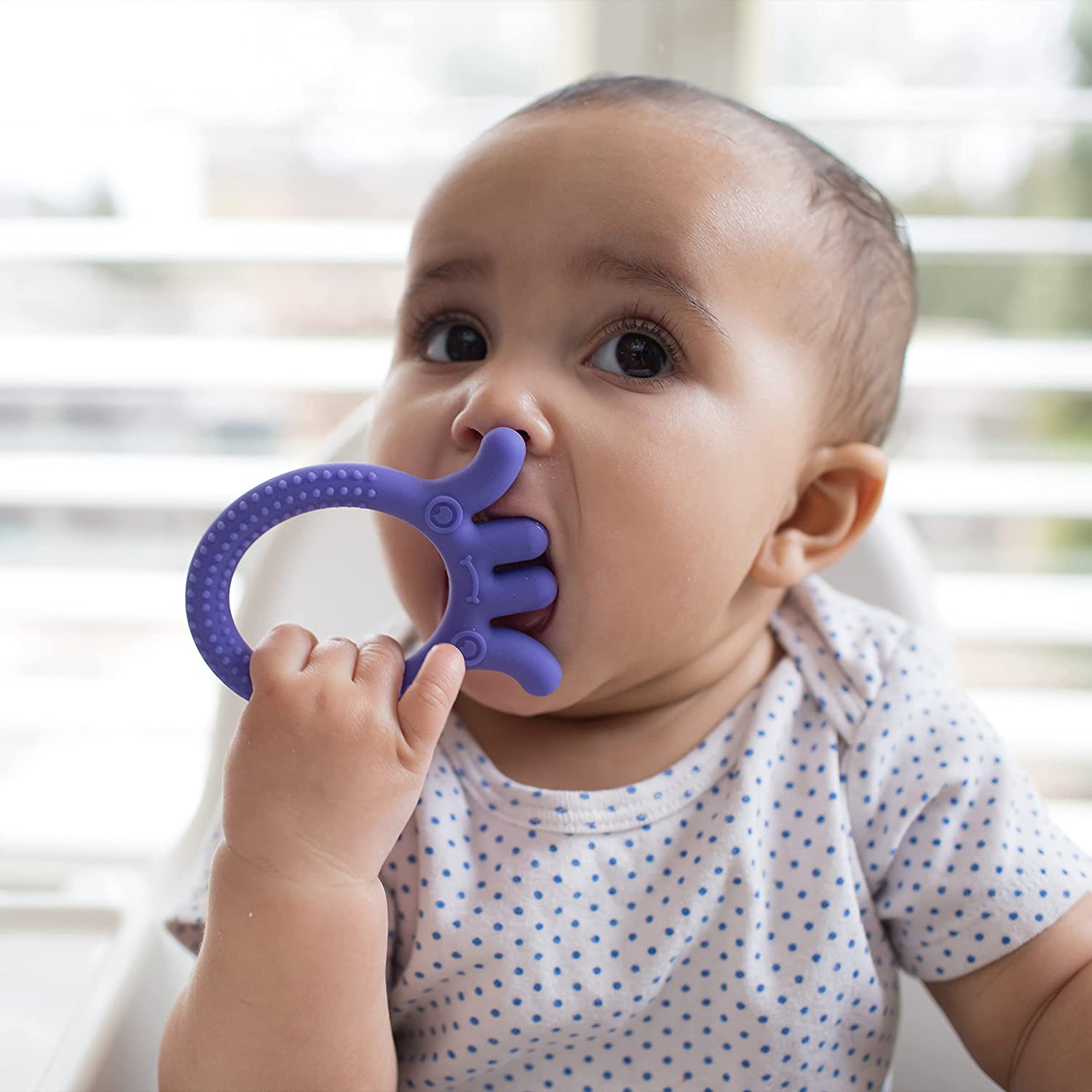 Dr.Browns Flexees Friends Octopus Teether Purple