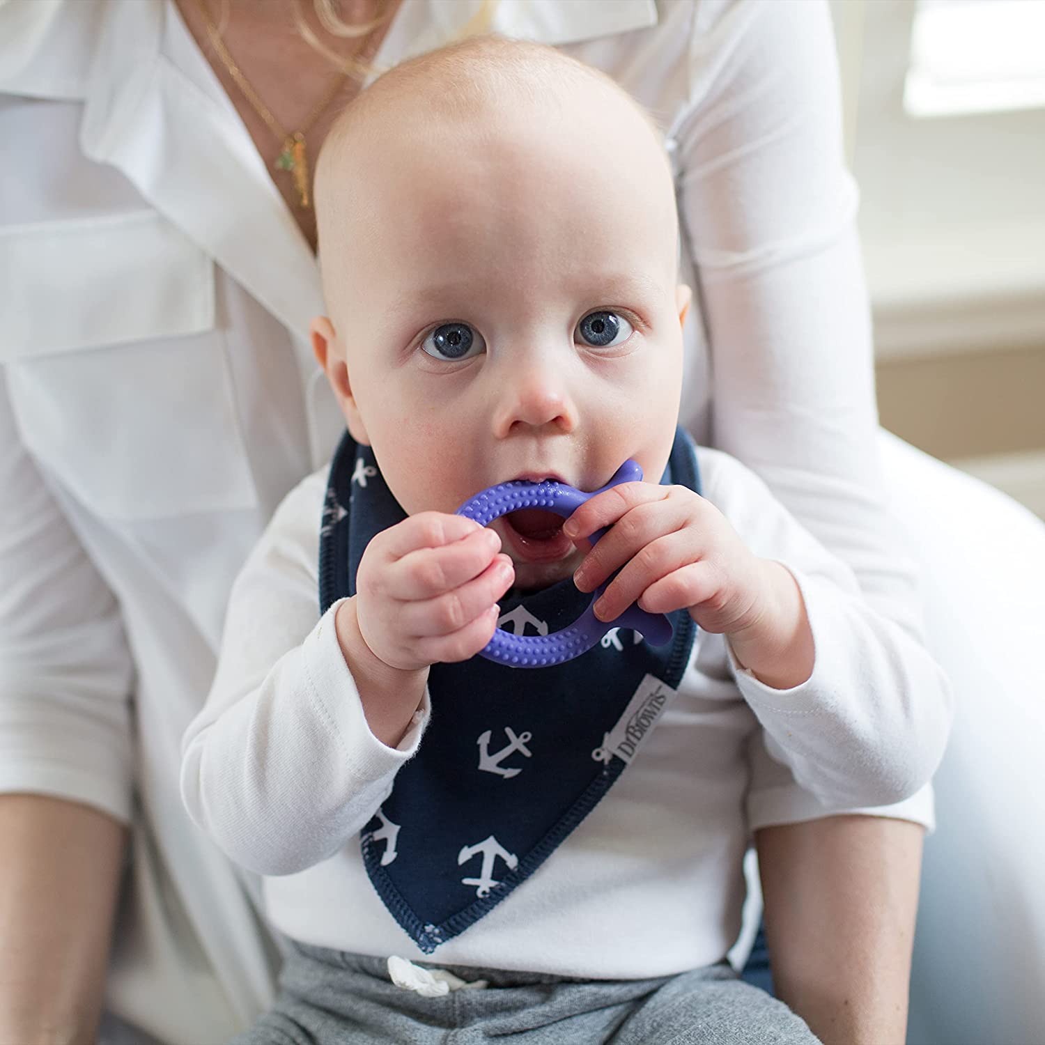 Dr.Browns Flexees Friends Octopus Teether Purple