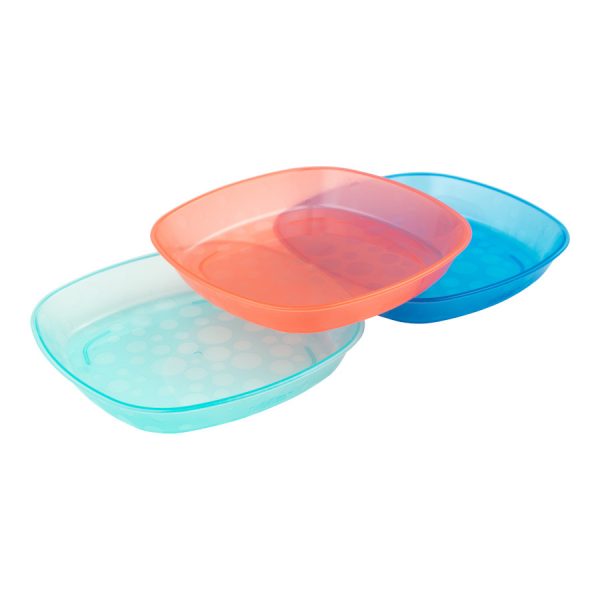Dr Browns  Designed to Nourish Toddler Plate Pack of 3