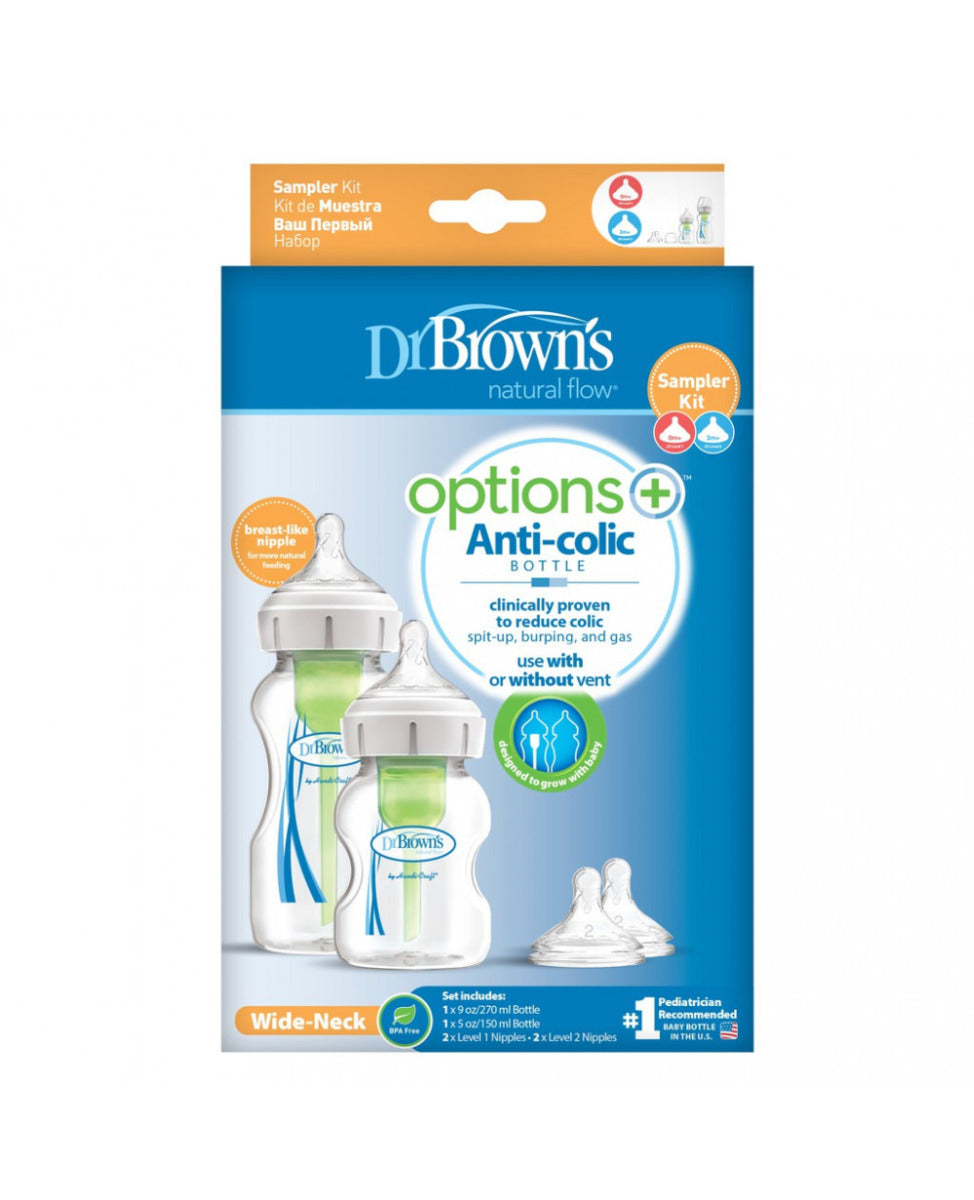 Dr Browns Anti Colic Bottle Sampler Kit