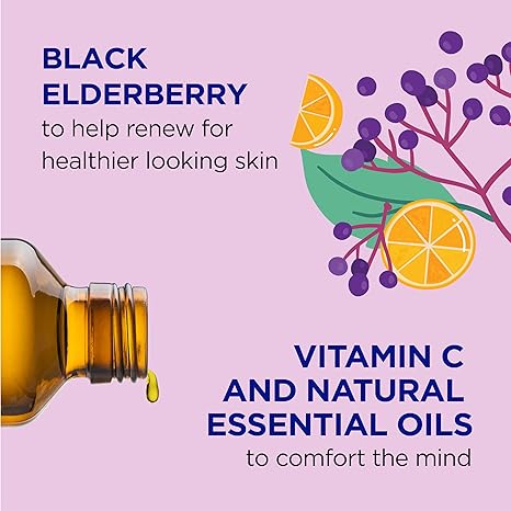 Dr Teals Kids 3 in 1 Elderberry Bubble Bath Body Wash & Shampoo with Vitamin C & Essential Oils 591ml