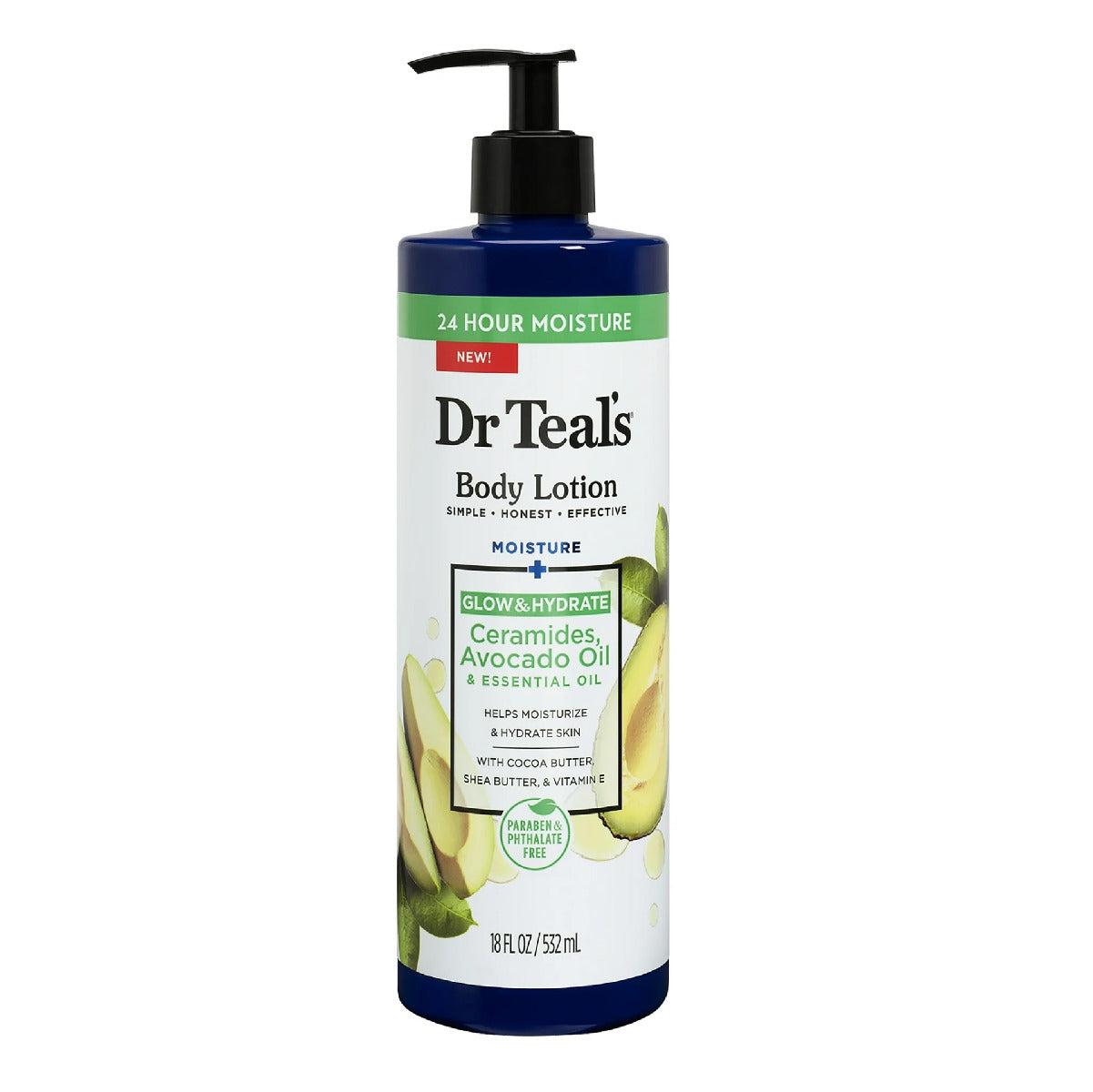 Dr Teals Glow & Hydrate Body Lotion 532ml